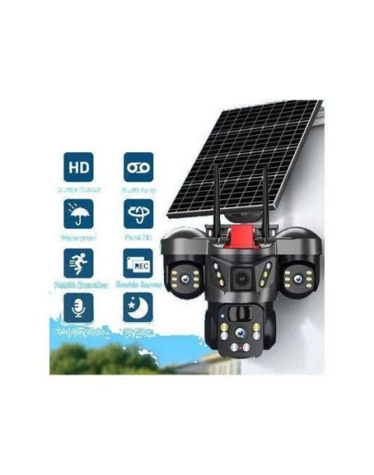 CLARION VIEW T31 — INTELLIGENT SOLAR PTZ CAMERA (With 64GB MCard)